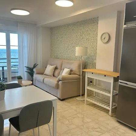 Maravilloso En Primera Linea De Playa Con Vistas Al Mar En 2 D Apartment Caleta De Velez